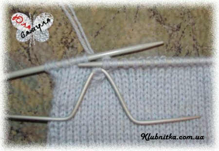 Вязание реглана спицами - убавление петель для реглана способом "косичка"