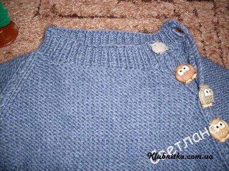 Детский свитер "Совы"